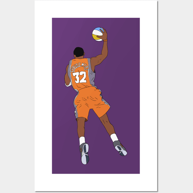 Amar'e Stoudemire Dunk Wall Art by rattraptees